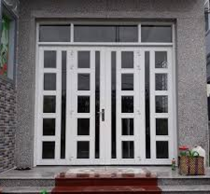 Cửa nhôm xingfa màu trắng sứ