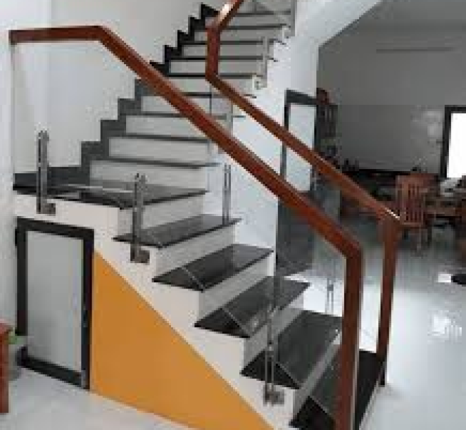 Mô tả dịch vụ thi công cầu thang kính cường lực