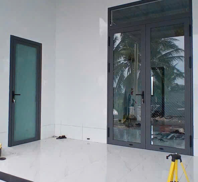 Cửa nhôm kính 2 cánh