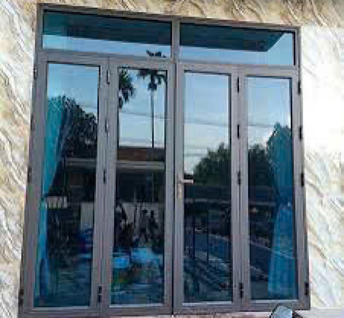 Cửa nhôm kính 4 cánh